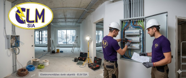 ELM SIA, elektromontāža, elektroinstalācija